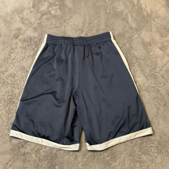 Nike Mens Colorblock Drawstring Elastic Waist Basketball Shorts Gray Blue Medium - Picture 4 of 6